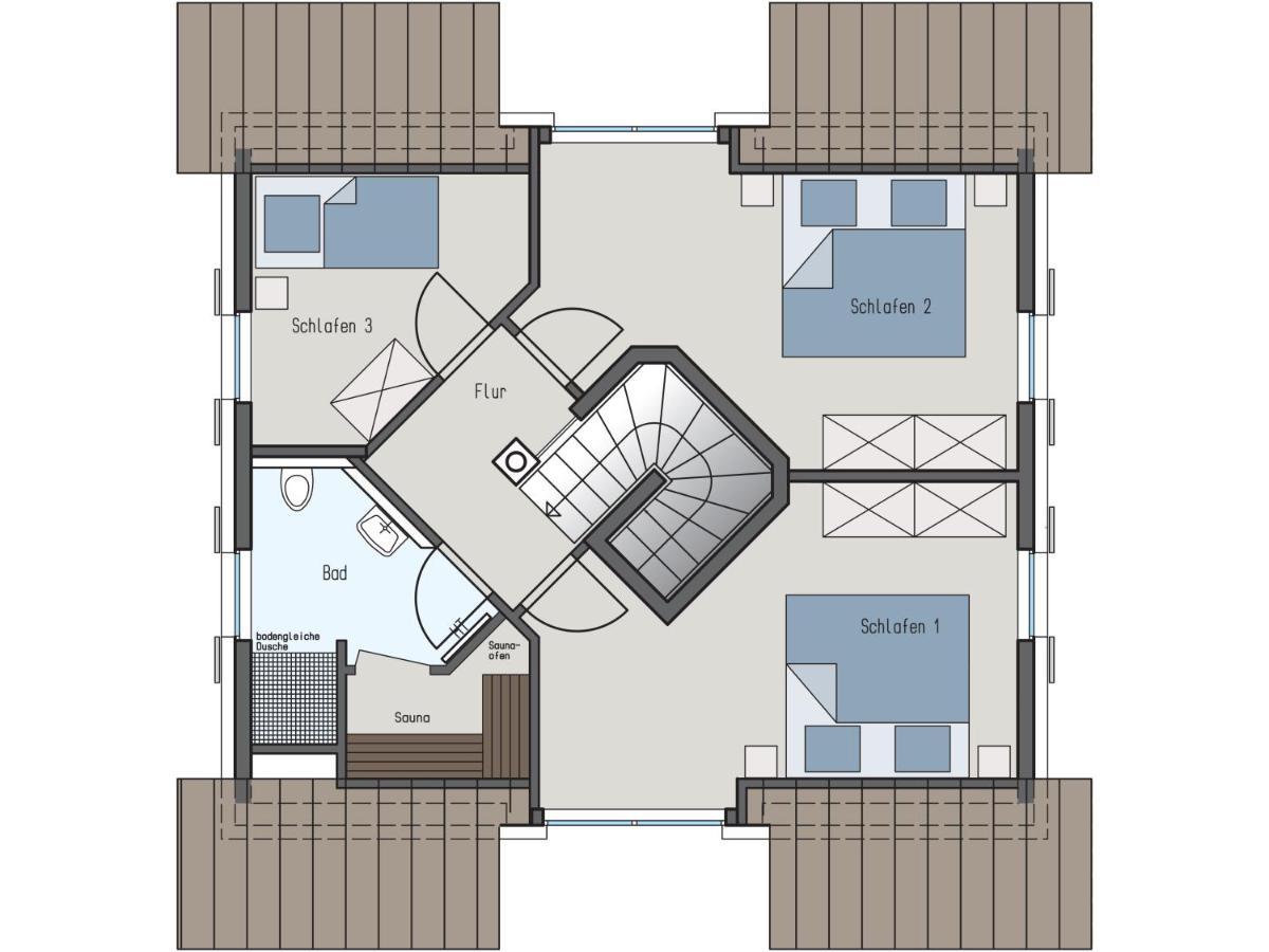 Ferienhaus Schilfrohrsaenger 26 풀렌도르프 외부 사진